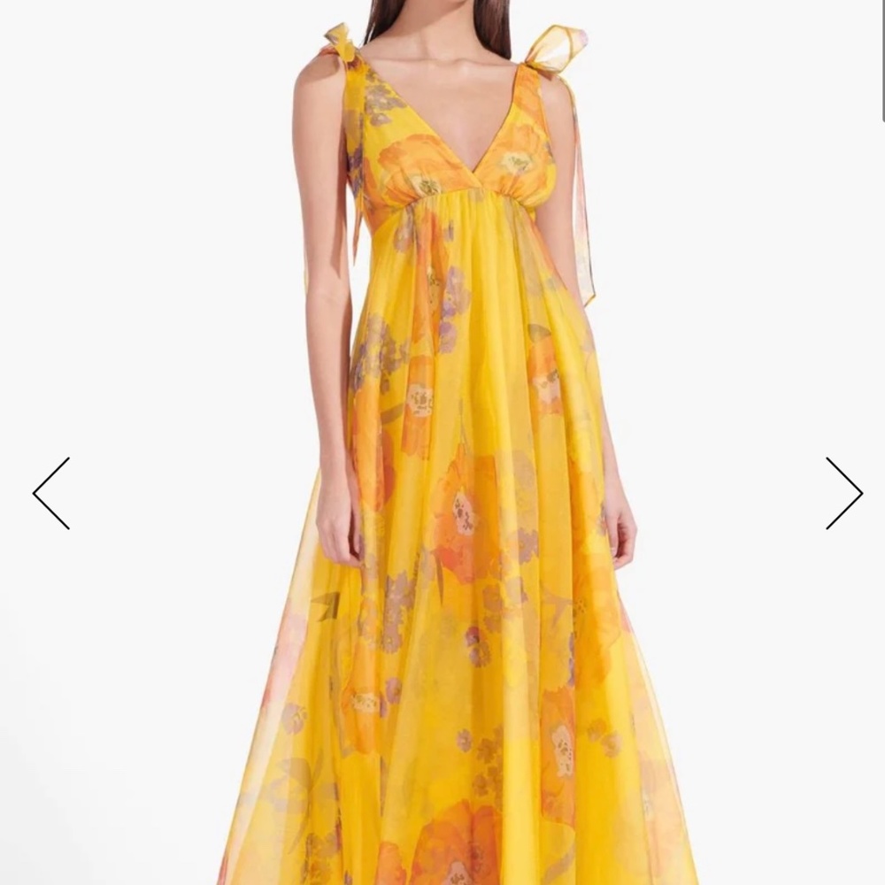STAUD - Dandelion Floral Maxi Dress